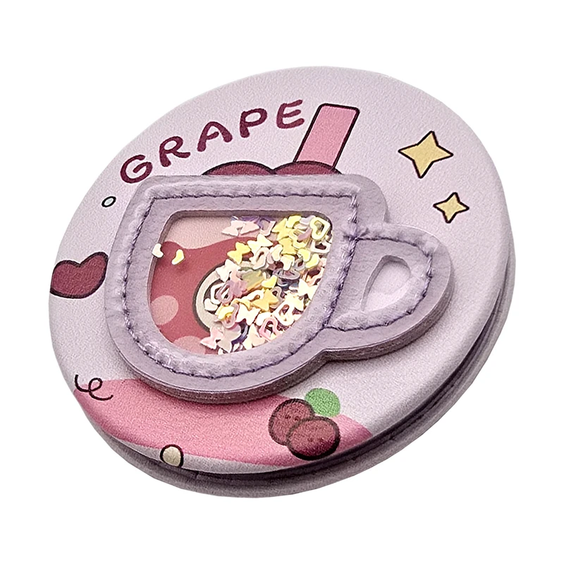 آینه جیبی مدل اسموتی انگور کد ZJ-MR39