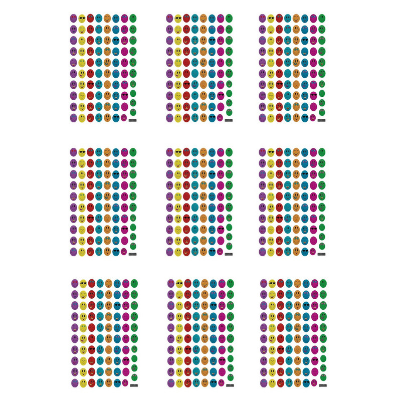 برچسب طرح ایموجی کد 007 بسته 9 عددی