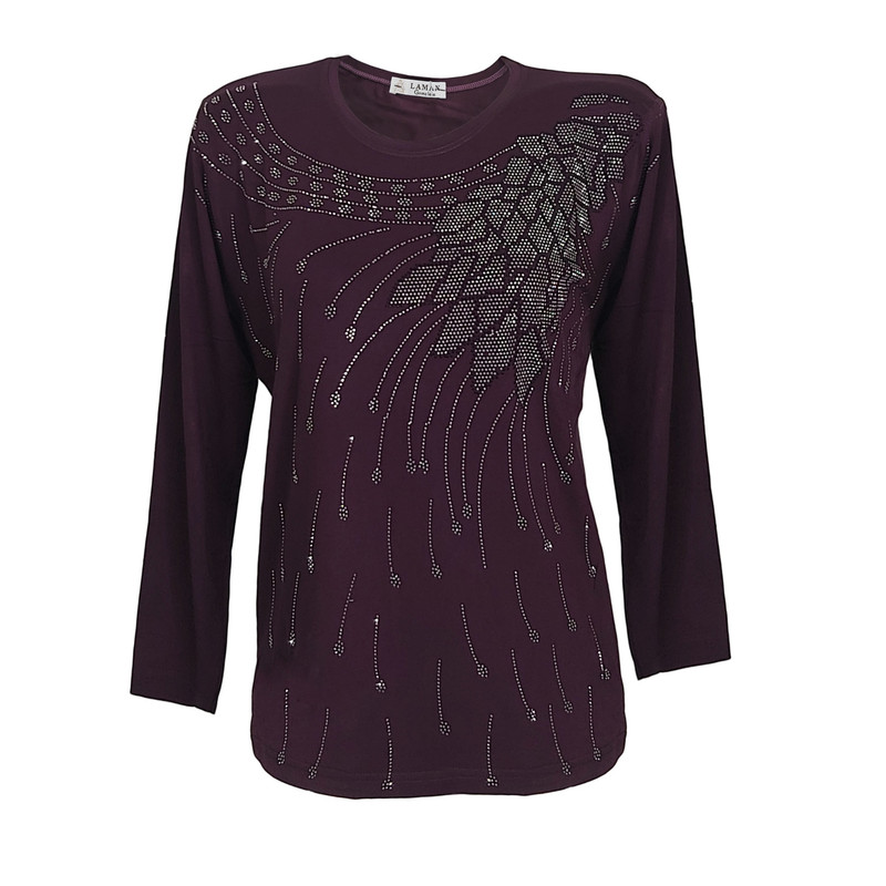 بلوز آستین بلند زنانه مدل 85578