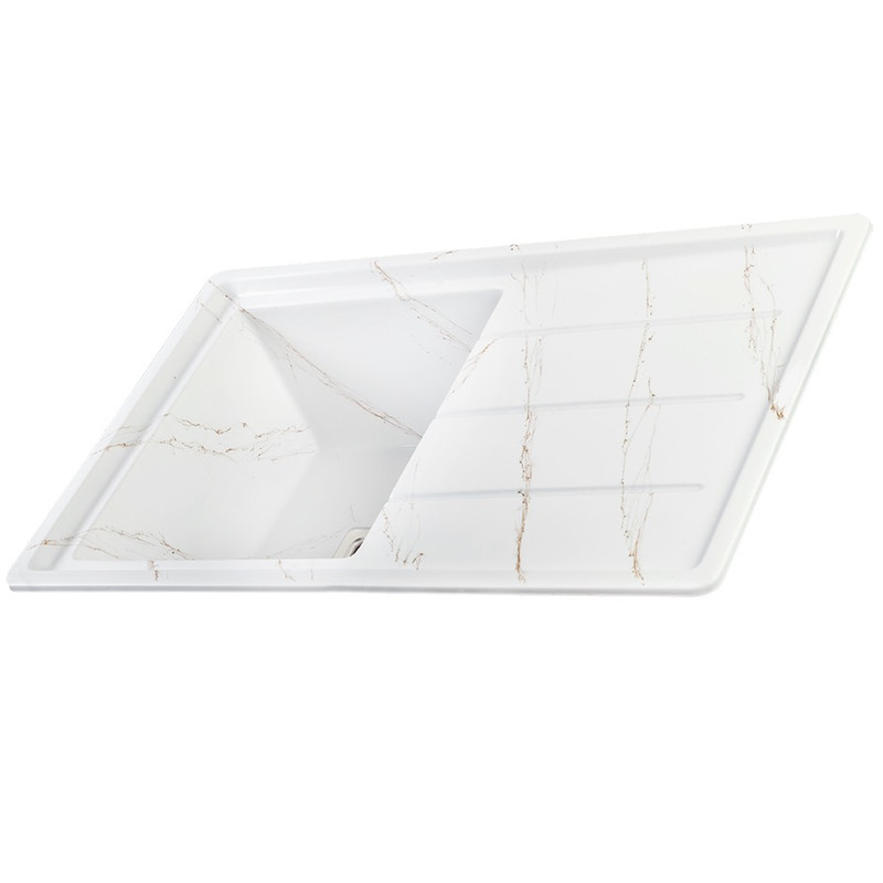 سینک ظرفشویی گرانیت توکار یک لگنه مدل 80-1S-SRT