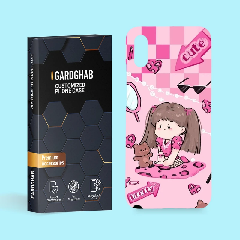  کاور گارد قاب مدل دخترانه مناسب برای گوشی موبایل شیائومی Redmi 9A 