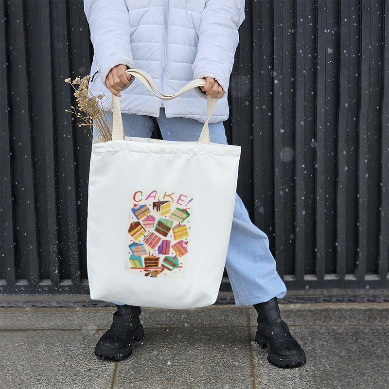 ساک خرید خندالو مدل کیک کد H1713