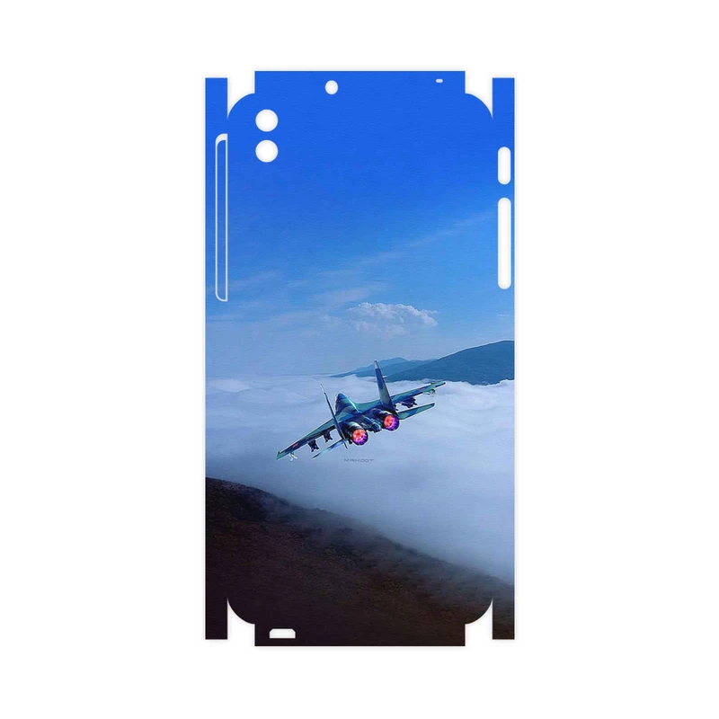 برچسب پوششی ماهوت مدل Fighter plane Su27-FullSkin مناسب برای گوشی موبایل اچ تی سی Desire 816