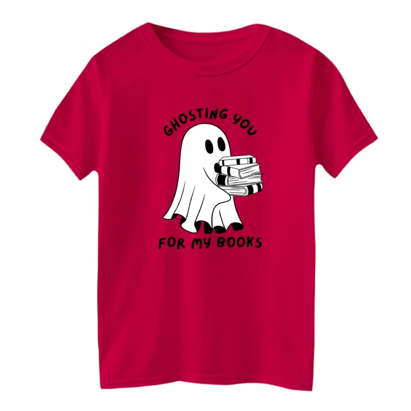 تی شرت آستین کوتاه بچگانه مدل روح و کتاب