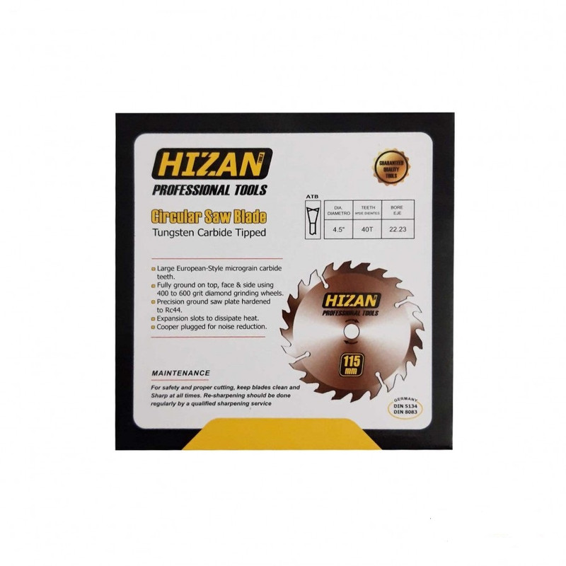 تیغه اره دیسکی هایزن مدل TCT115