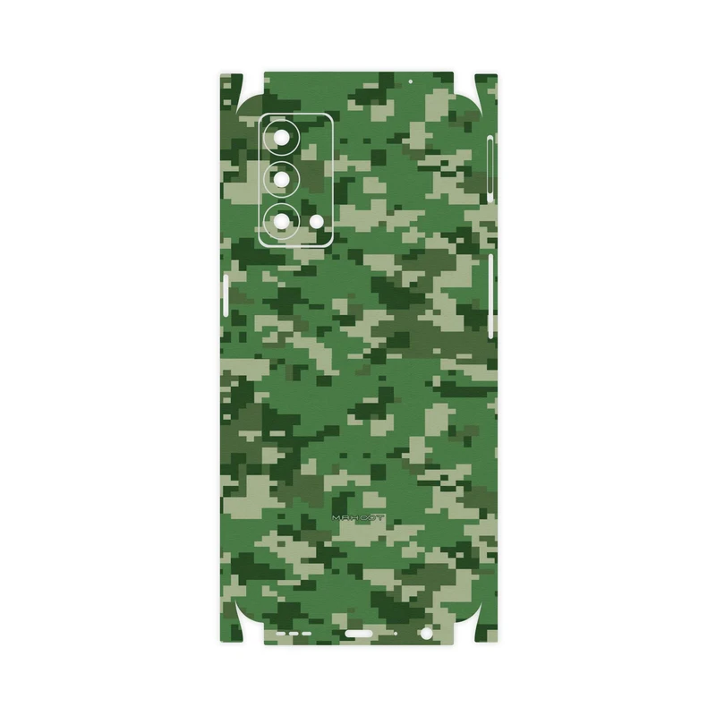 برچسب پوششی ماهوت مدل Army-Green-Pixel-FullSkin مناسب برای گوشی موبایل ریلمی GT Master