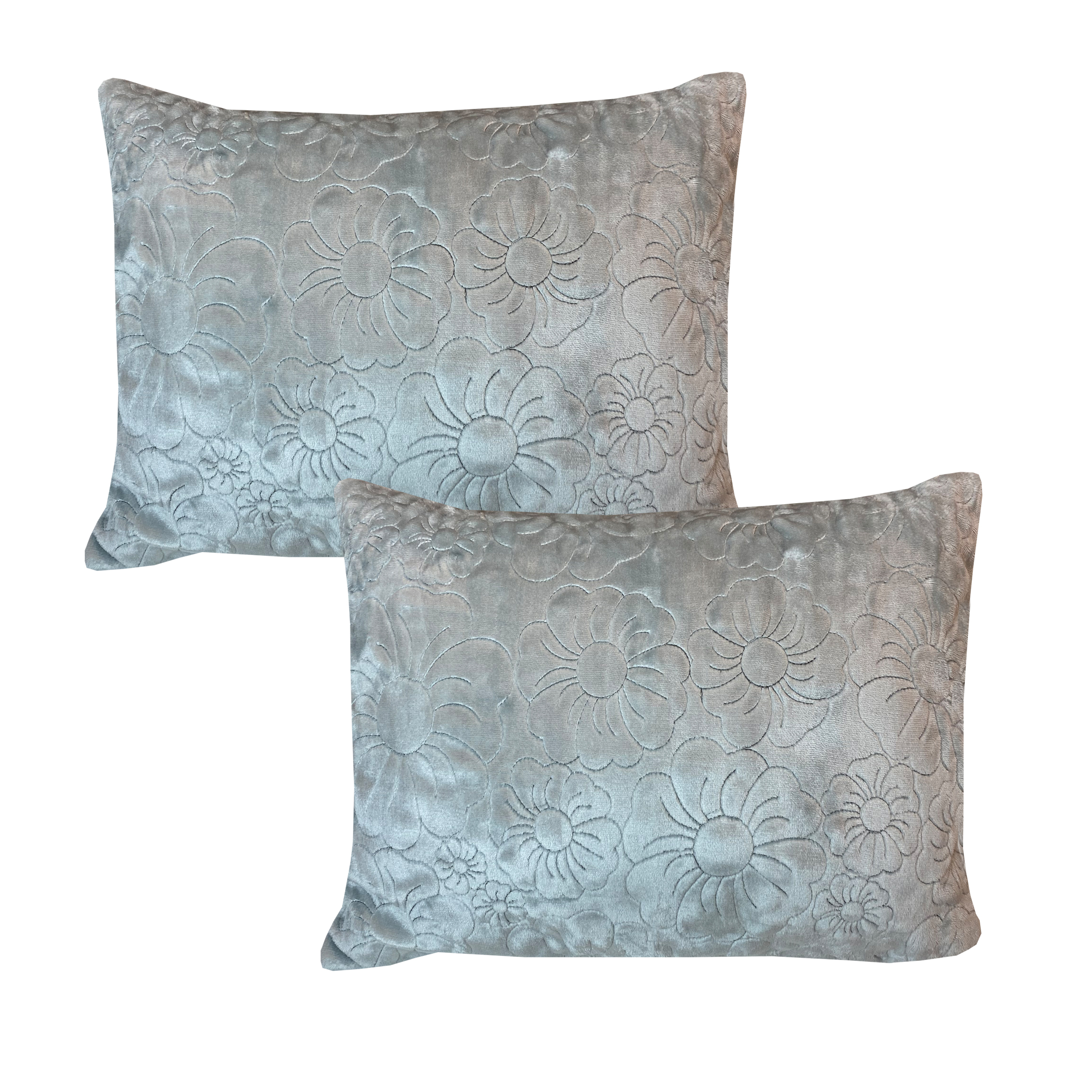 رو بالشی مدل مخمل اسپانیا بسته دو عددی