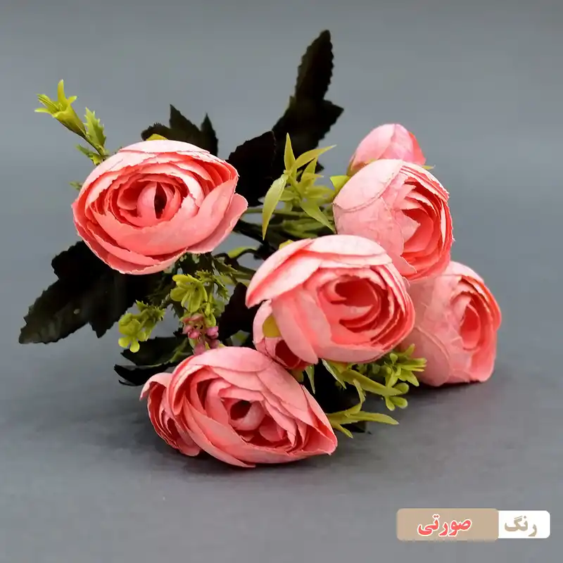 گل مصنوعی مدل بوته نسترن کد 35