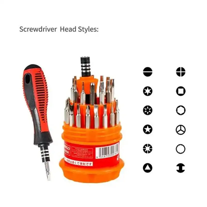 پیچ گوشتی و سری پیچ گوشتی شیمی ووگ مدل screw بسته 31 عددی