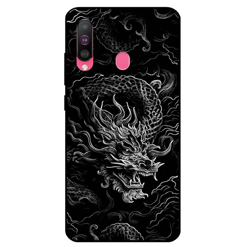کاور مگافون طرح اژدها مدل 1897 مناسب برای گوشی موبایل سامسونگ Galaxy A60 / M40         