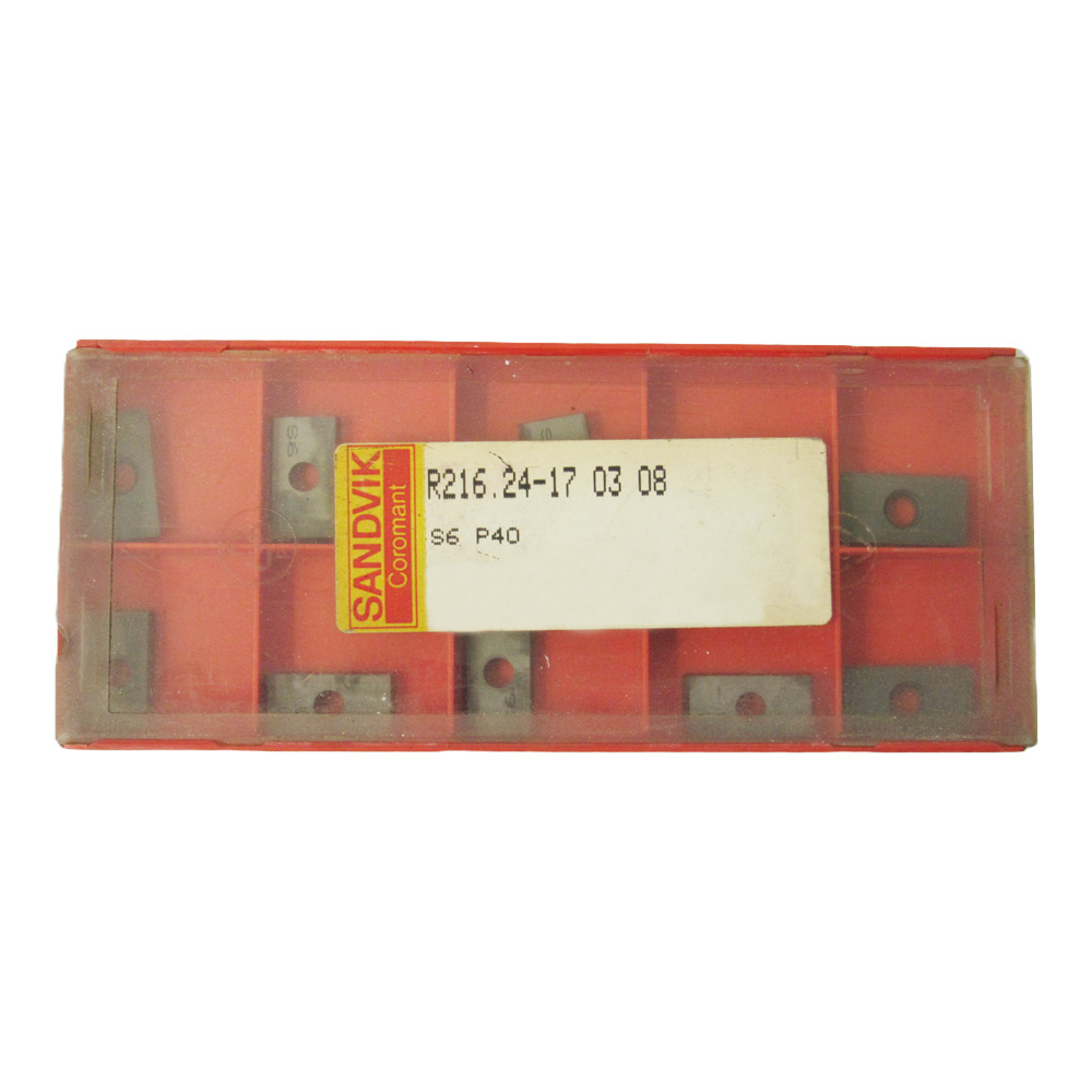 اینسرت تراشکاری سندویک مدل R216.24-170308-S6 کد P40 بسته 10 عددی