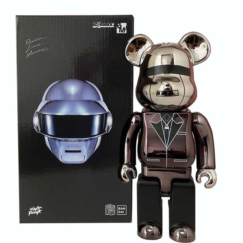 فیگور مدل Bearbrick daft punk silver