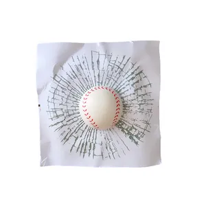 برچسب بدنه خودرو طرح توپ بیسبال 3D