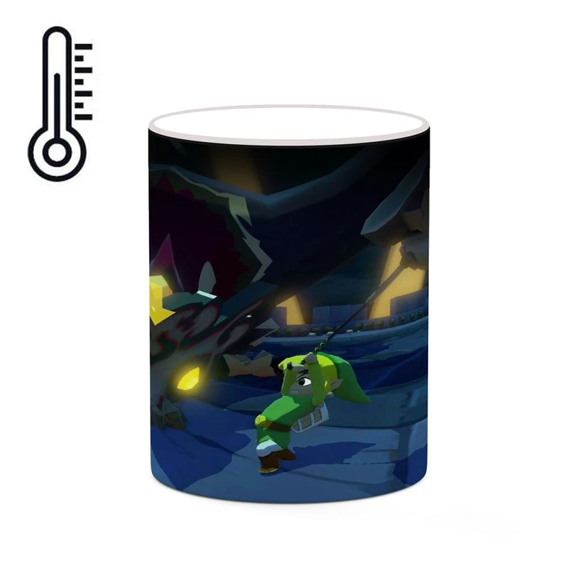 ماگ حرارتی کاکتی مدل بازی زلدا The Legend Of Zeldaː The Wind Waker کد mgh31006