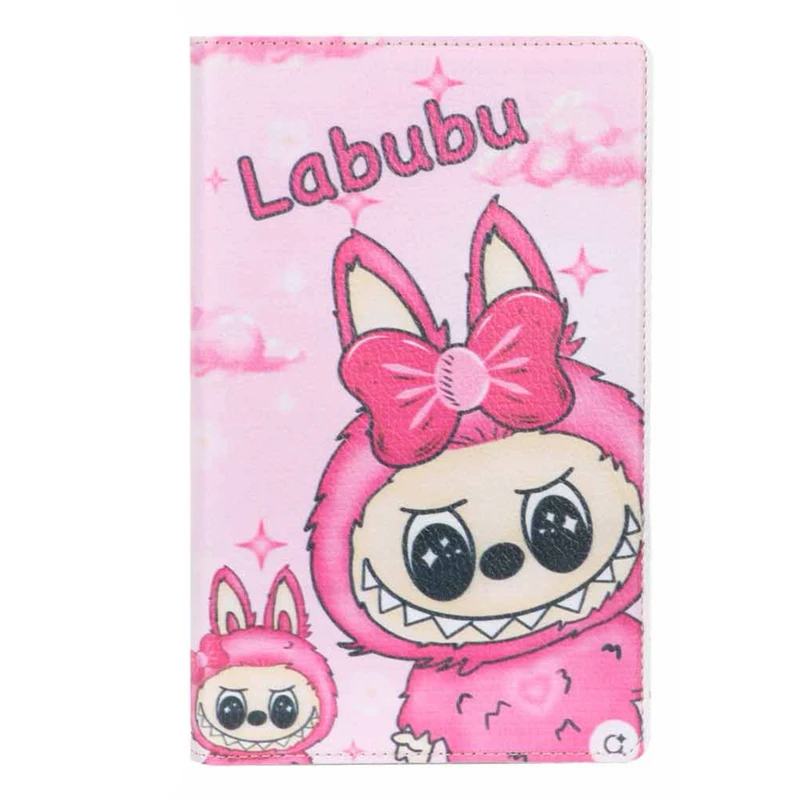 کیف کلاسوری مدل Labubu مناسب برای تبلت سامسونگ Galaxy Tab A9 8.7inch / X115