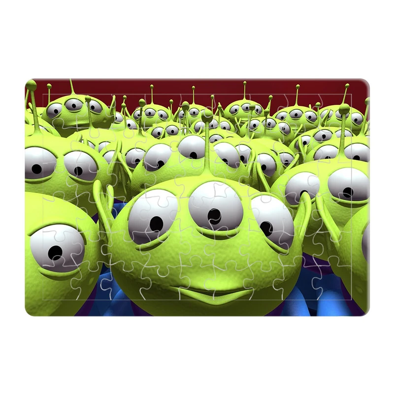 پازل 54 تکه هومرو مدل PL709 طرح انیمیشن داستان اسباب‌بازی‌ها