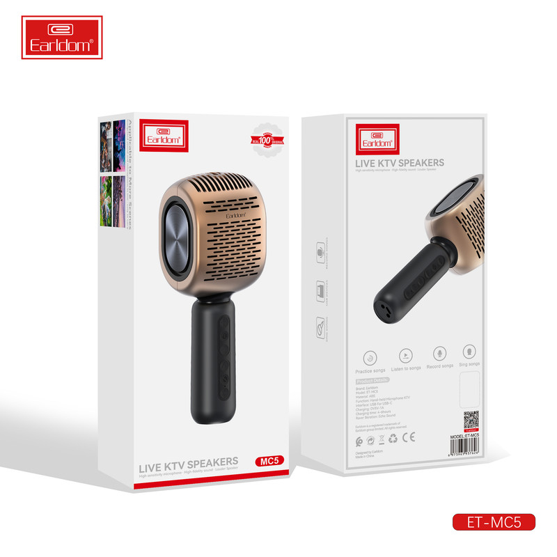 میکروفون ارلدام مدل اسپیکر LIVE KTV MC5