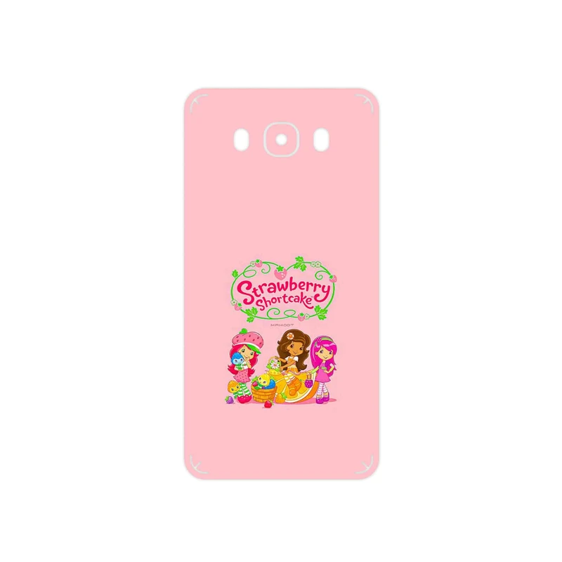 برچسب پوششی ماهوت مدل Strawberry Shortcake مناسب برای گوشی موبایل سامسونگ Galaxy J7 2016