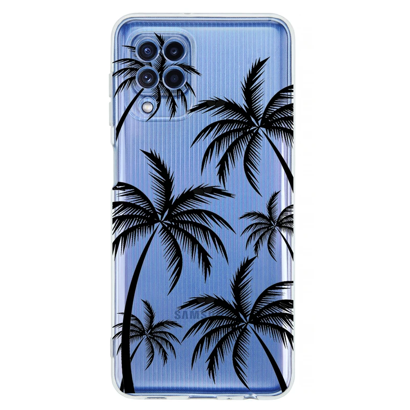 کاور مگافون طرح نخل مدل C52-B مناسب برای گوشی موبایل سامسونگ Galaxy M32 4G         