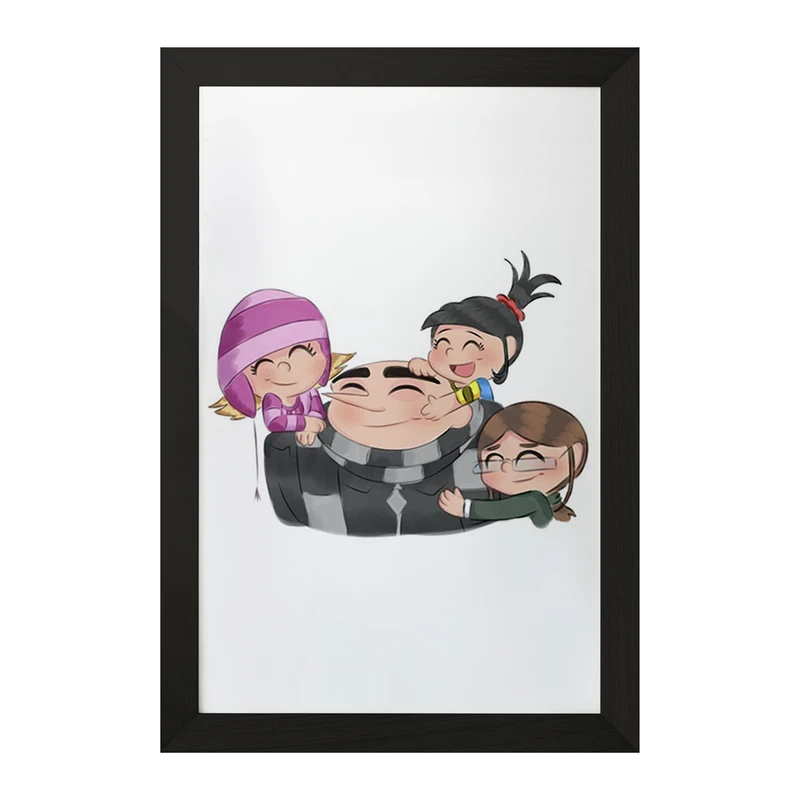 تابلو خندالو مدل من نفرت انگیز کد F2120