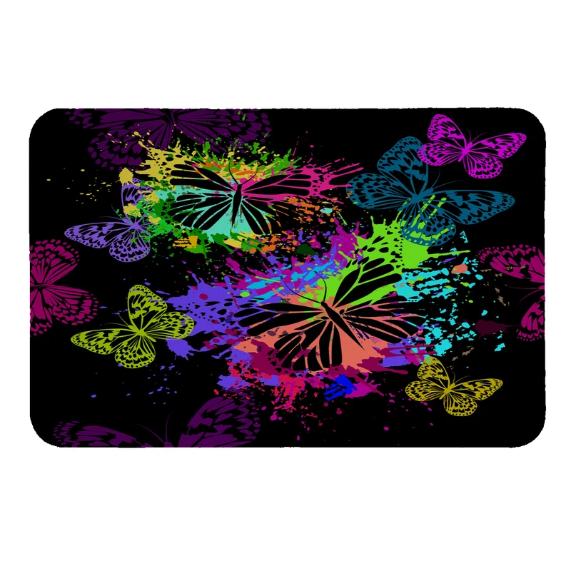  پادری طرح پروانه کد 5426 سایز 80 × 50 سانتی‌متر