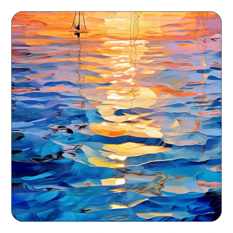 مگنت کاکتی طرح نقاشی رنگ روغن مدل mp69513