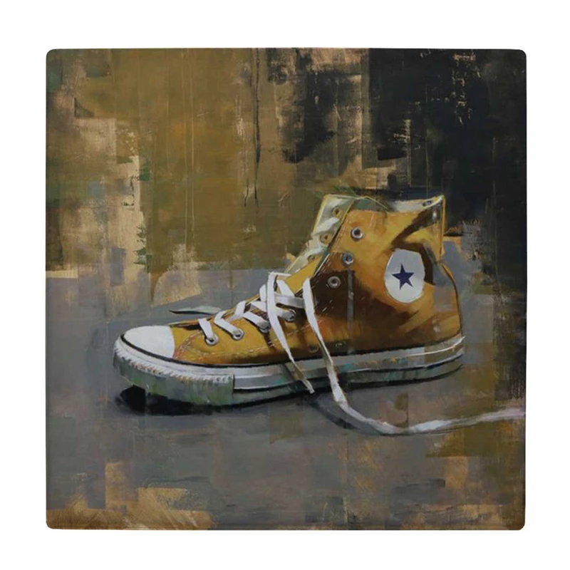 زیر لیوانی طرح نقاشی کتانی کامورز کد    3852997_1855