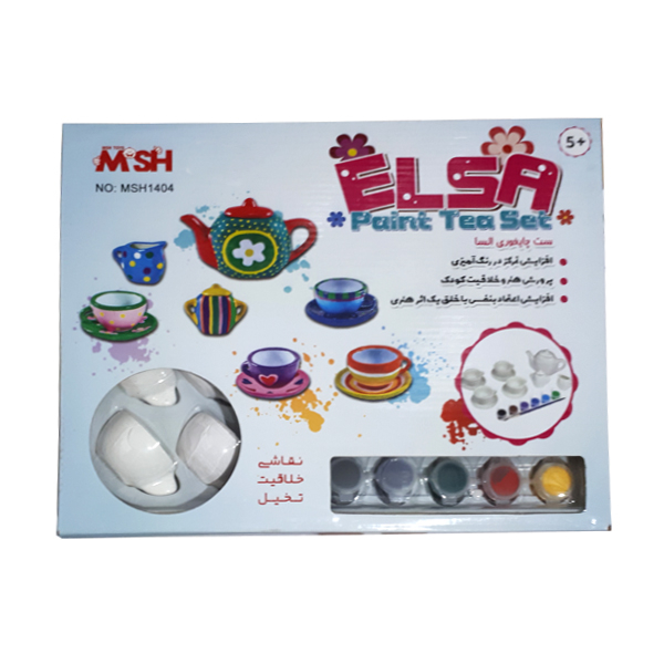 ست اسباب بازی مدل رنگ آمیزی کد T50