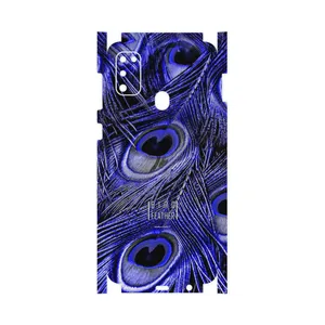 MAHOOT Purple Feather-FullSkin Cover Sticker for Samsung Galaxy M30s