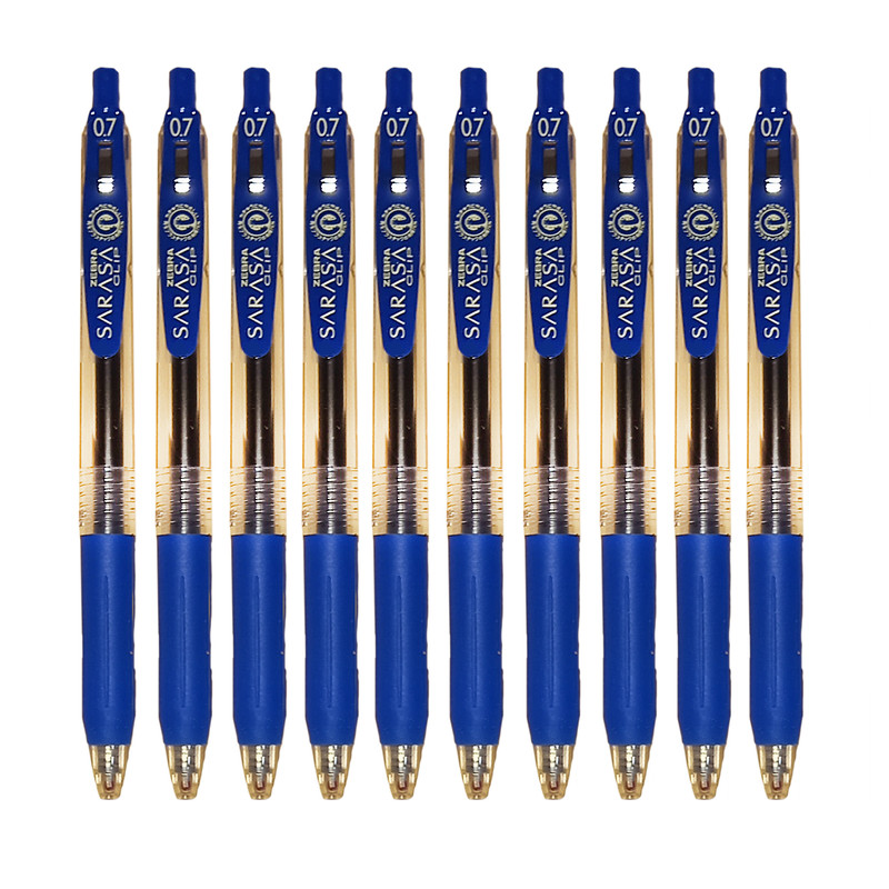 روان نویس زبرا مدل ساراسا کد Sarasa Clip 0.7 بسته 10 عددی