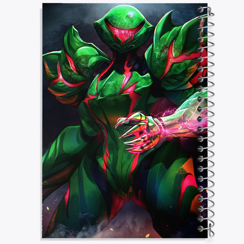 دفتر نت موسیقی 50 برگ خندالو مدل بازی متروید (Metroid) کد 35677