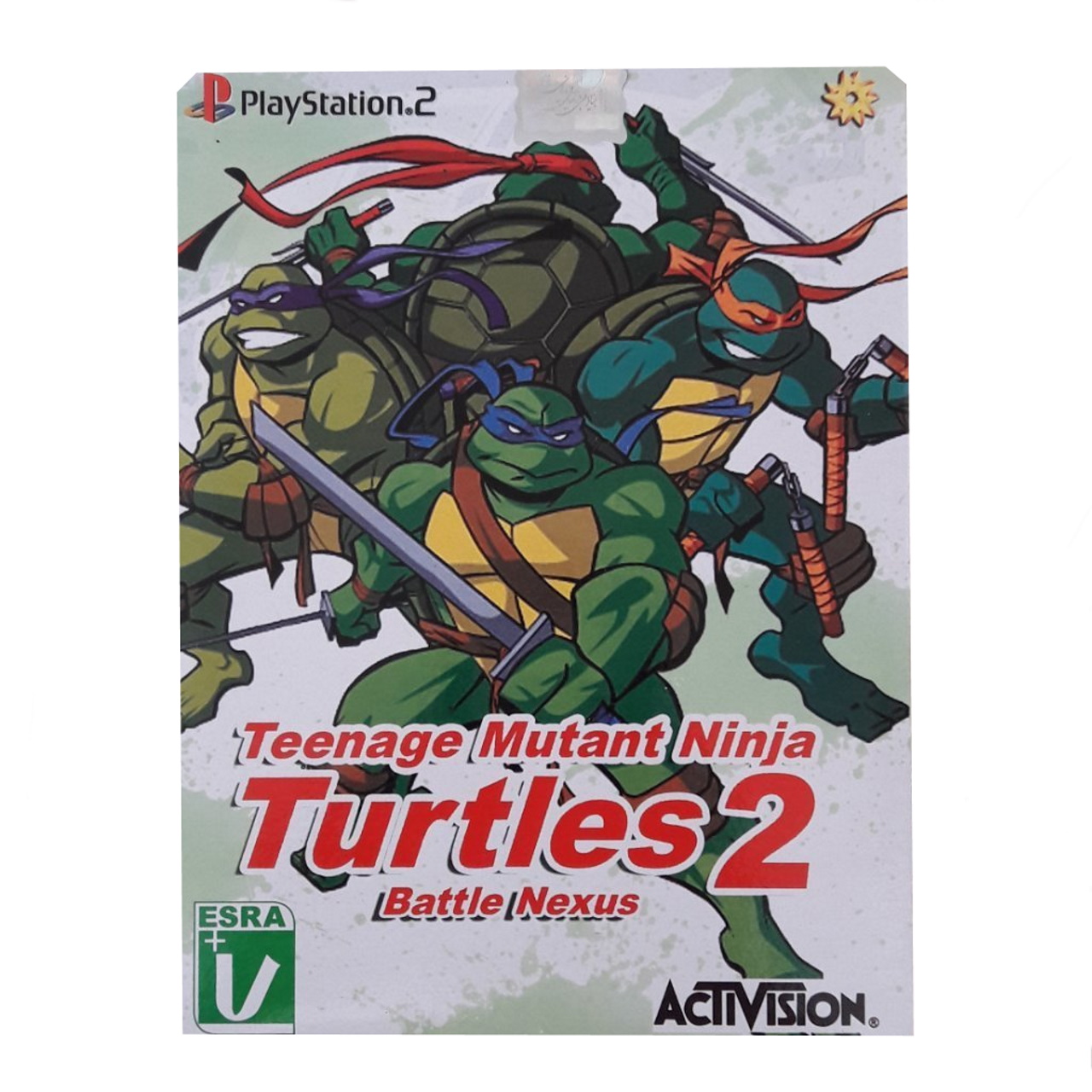 بازی TURTLES 2 مخصوص PS2