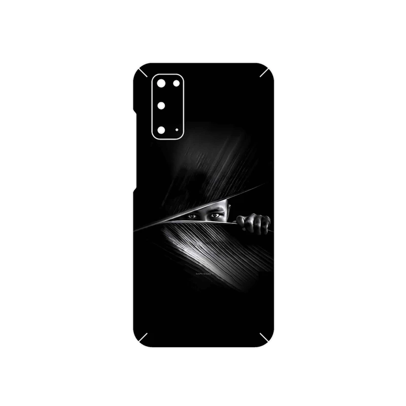 برچسب پوششی ماهوت مدل Black Portrait مناسب برای گوشی موبایل سامسونگ Galaxy S20