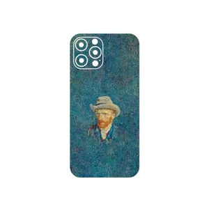 MAHOOT Self portrait with a gray felt hat Cover Sticker for Apple iPhone 12 Pro Max