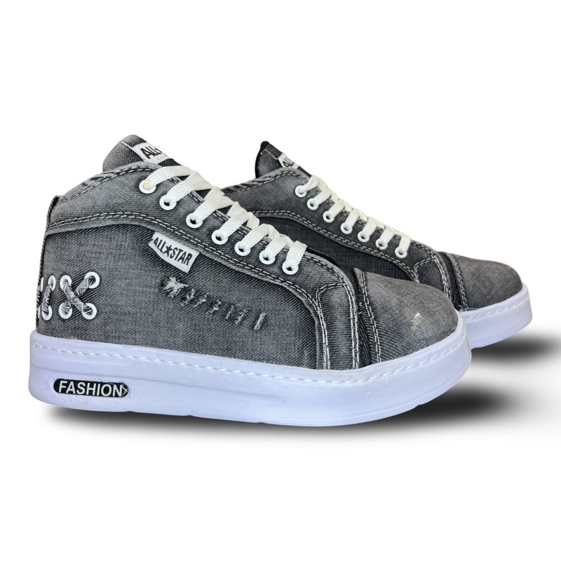 کفش پیاده روی زنانه مدل ساقدار جین