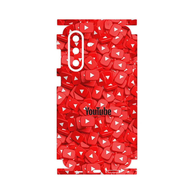 برچسب پوششی ماهوت مدل Youtube-FullSkin مناسب برای گوشی موبایل سامسونگ Galaxy A36