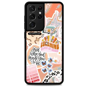 AKAM AMCWSGS21U-GOOD VIBE4 Cover For Samsung Galaxy S21 Ultra