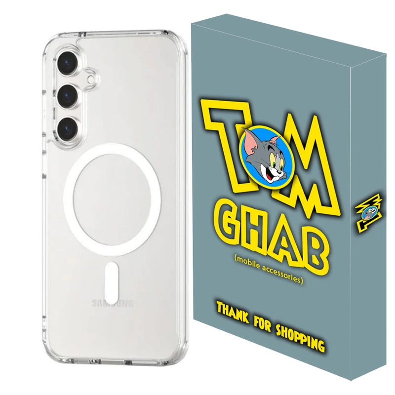 کاور تام قاب مدل مگ سیف طرح مگنتی مناسب برای گوشی موبایل سامسونگ Galaxy A16