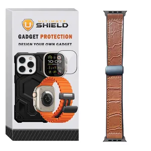 Ultimate Shield BB Leather Mag Band for Apple Watch Ultra / Ultra 2 size 49mm