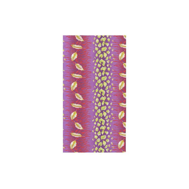 دستمال سر و گردن مدل برگ