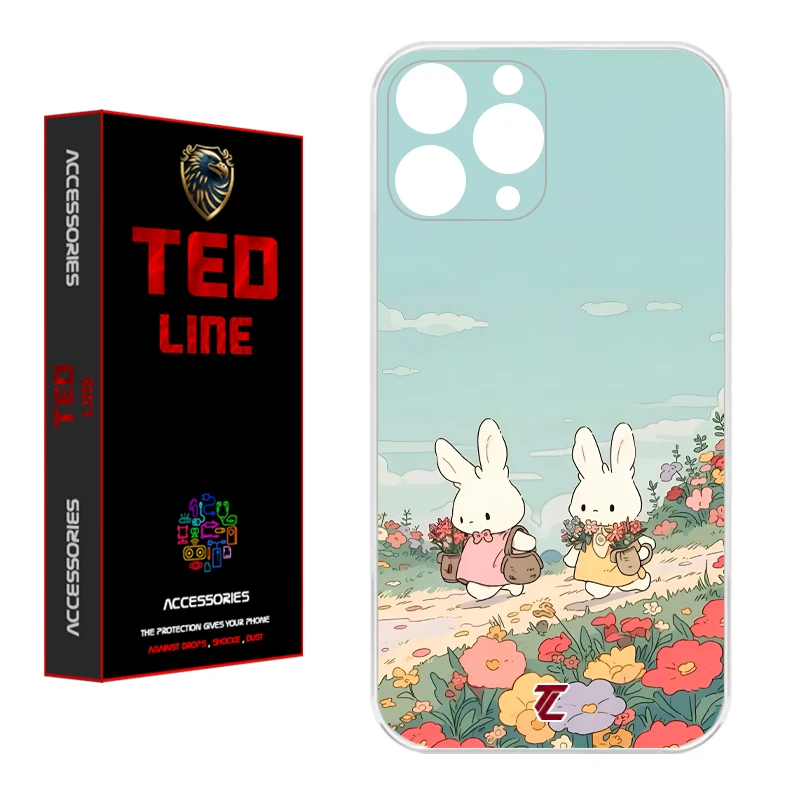 کاور تدلاین طرح خرگوش کد 1178 مناسب برای گوشی موبایل اپل Iphone 11 Pro