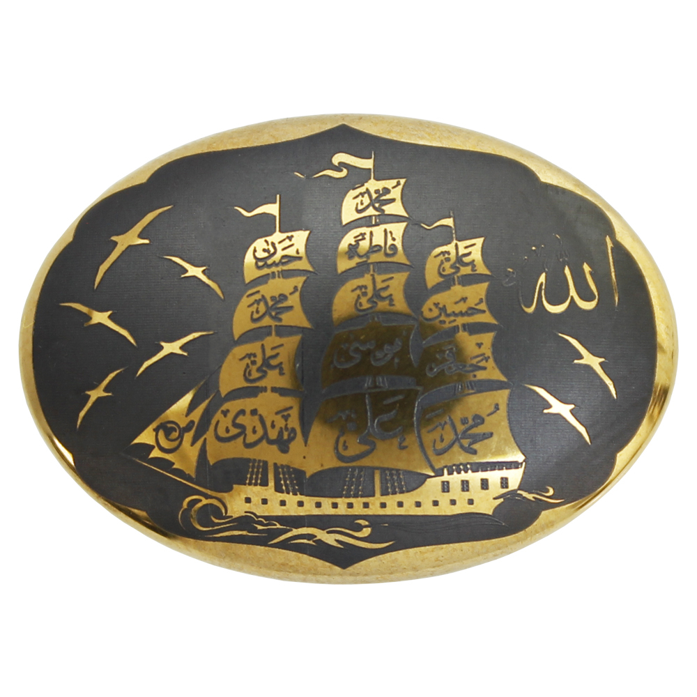 سنگ حدید طرح چهارده معصوم کد 5427