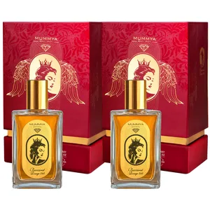  ادوپرفیوم زنانه مومیا مدل باکارات رژ 540 گلهای شرقی با رایحه شیرین و معتدل حجم 50 میلی‌لیتر مجموعه 2 عددی