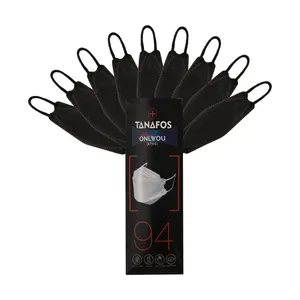 ماسک تنفسی اونلی یو طرح سه بعدی مدل تنفس کد Blk 608 بسته 25 عددی