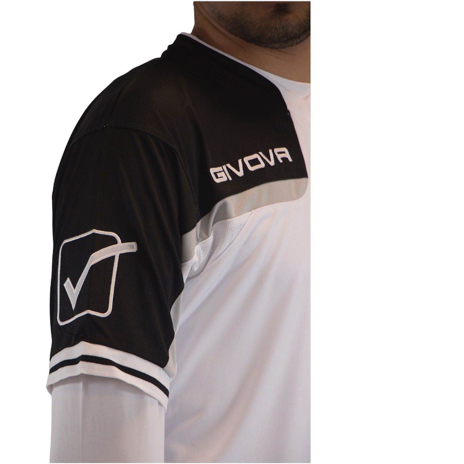 ست تی شرت و شلوارک ورزشی مردانه جیووا مدل KITC47 Soccer Kit رنگ سفید -  - 5