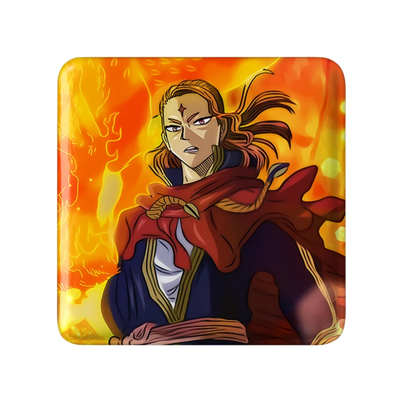 مگنت خندالو طرح فرمانده آتشین انیمه بلک کلاور Black Clover کد 11728