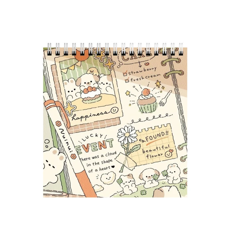 دفتر طراحی 50 برگ طرح کیوت فانتزی کد 9449050