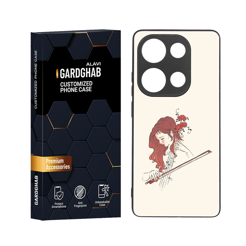 کاور گارد قاب علوی مدل دور ژله ای مناسب برای گوشی موبایل شیائومی Redmi Note 13 Pro 4G