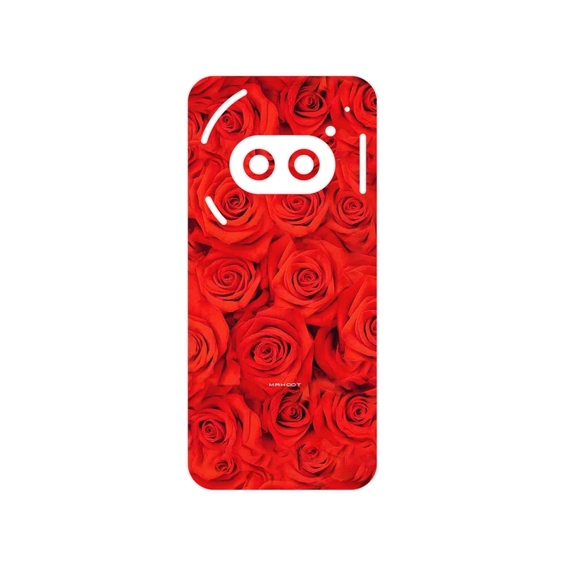 برچسب پوششی ماهوت مدل Red_Flower مناسب برای گوشی موبایل ناتینگ Phone 2a