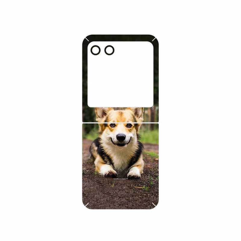برچسب پوششی ماهوت مدل Dog_2 مناسب برای گوشی موبایل موتورولا Razr 40 Ultra